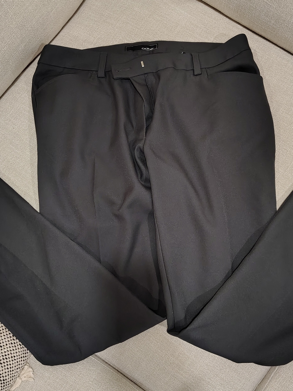 OOBE Black Wide Leg Dress Pants Trousers Career Workwear Office